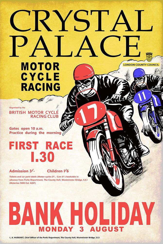 Crystal Palace Racing I art print by Mark Rogan for $57.95 CAD