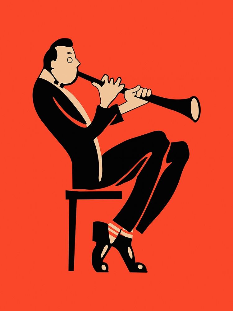 The Clarinet art print by Mark Rogan for $57.95 CAD