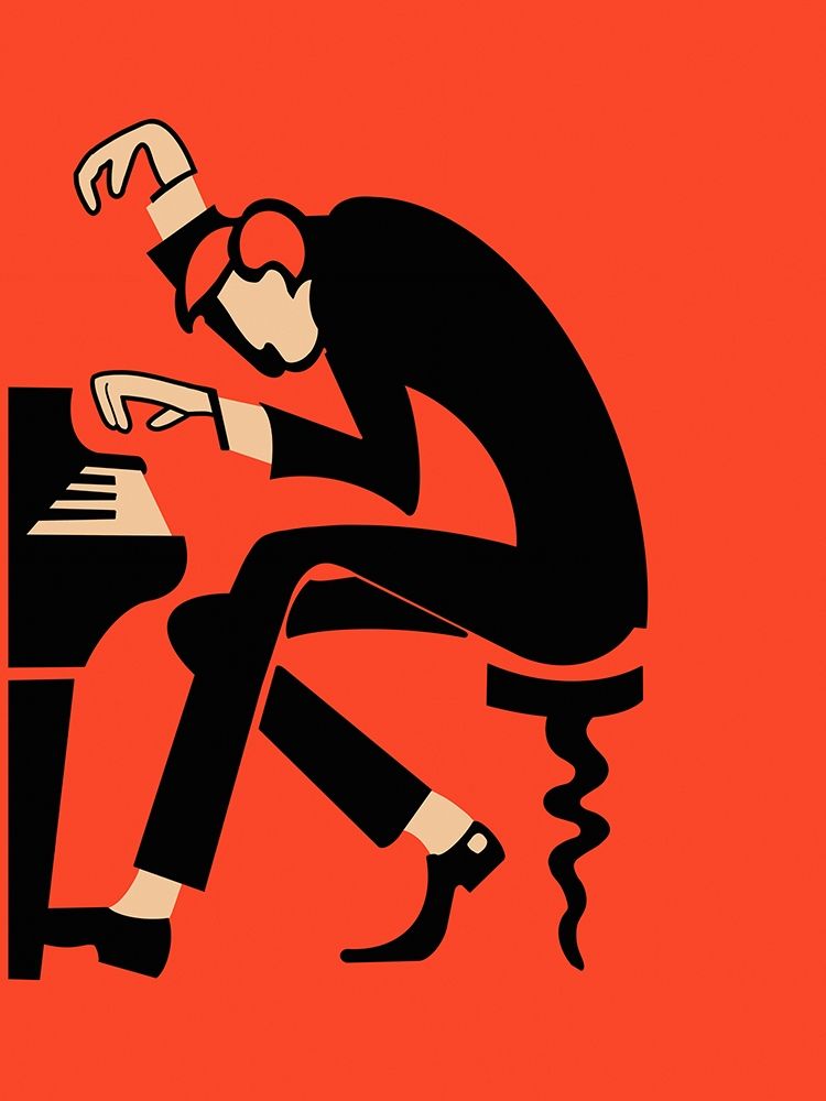 The Piano art print by Mark Rogan for $57.95 CAD