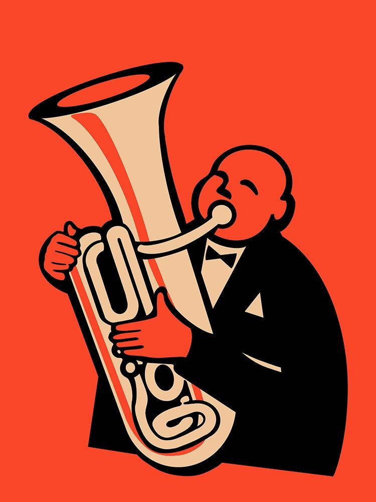 The Tuba art print by Mark Rogan for $57.95 CAD