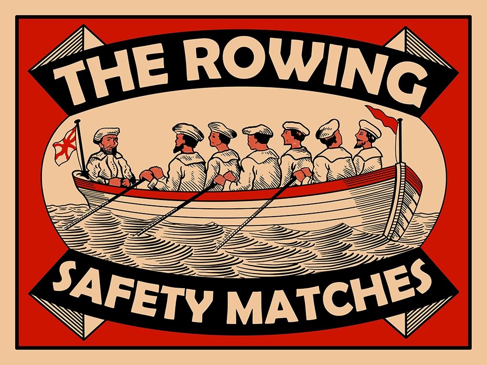 Rowing Safety Matches art print by Mark Rogan for $57.95 CAD