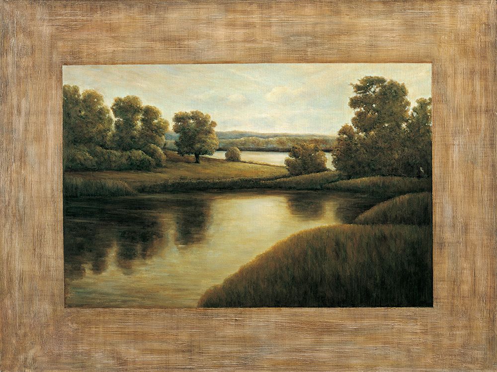 Lake View I art print by Samuel Blanco for $57.95 CAD