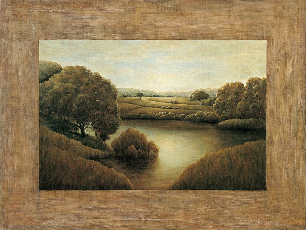 Lake View II art print by Samuel Blanco for $57.95 CAD