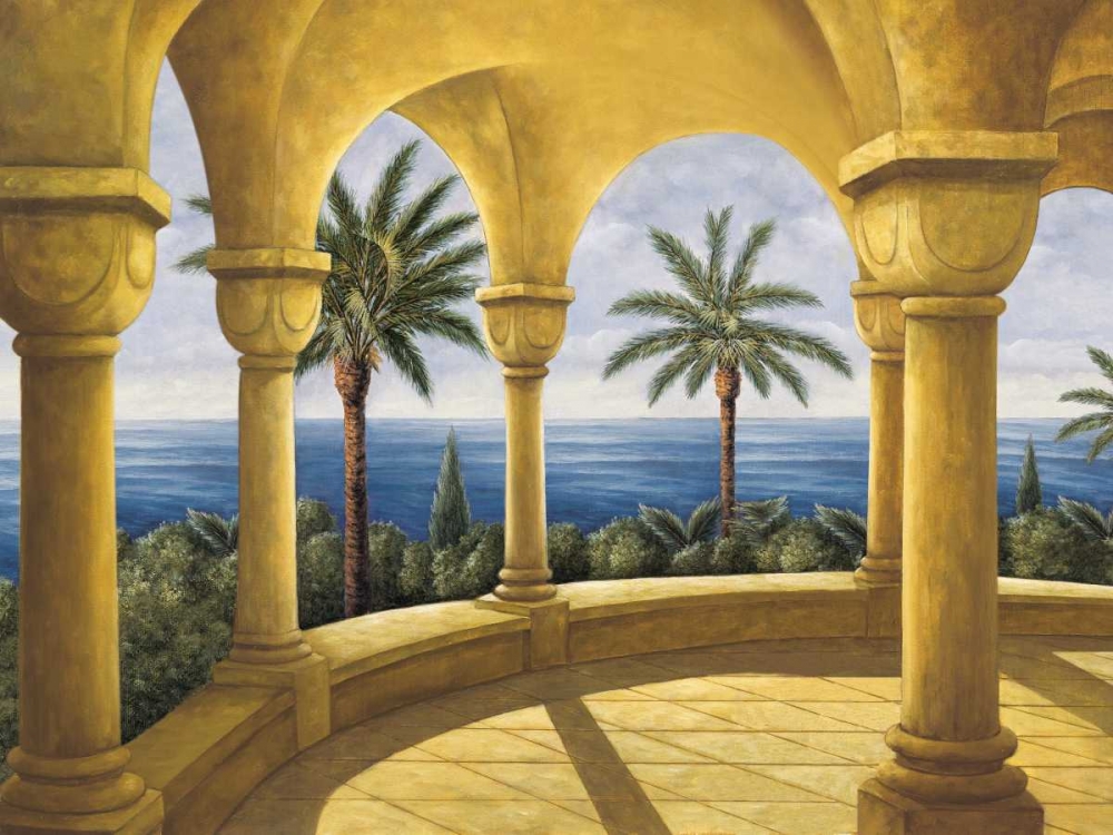 Ocean View I art print by Samuel Blanco for $57.95 CAD