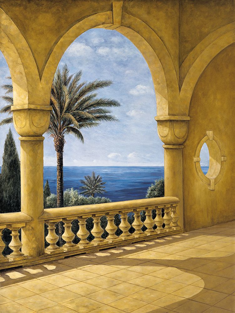 Ocean View II art print by Samuel Blanco for $57.95 CAD
