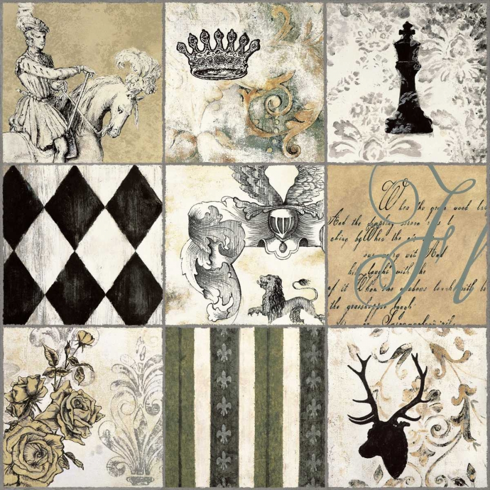 Baroque I art print by Sylvie Bellaunay for $57.95 CAD