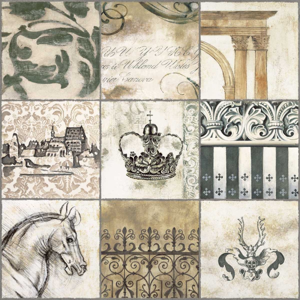 Baroque II art print by Sylvie Bellaunay for $57.95 CAD