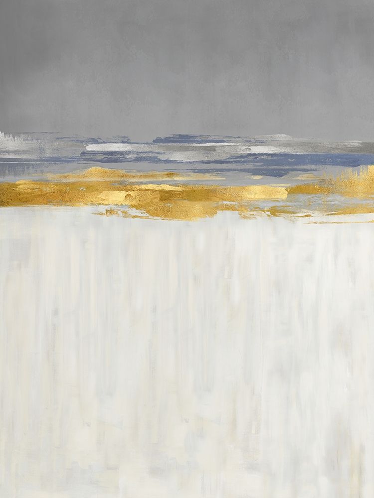 Gold and Silver I art print by Jake Messina for $57.95 CAD
