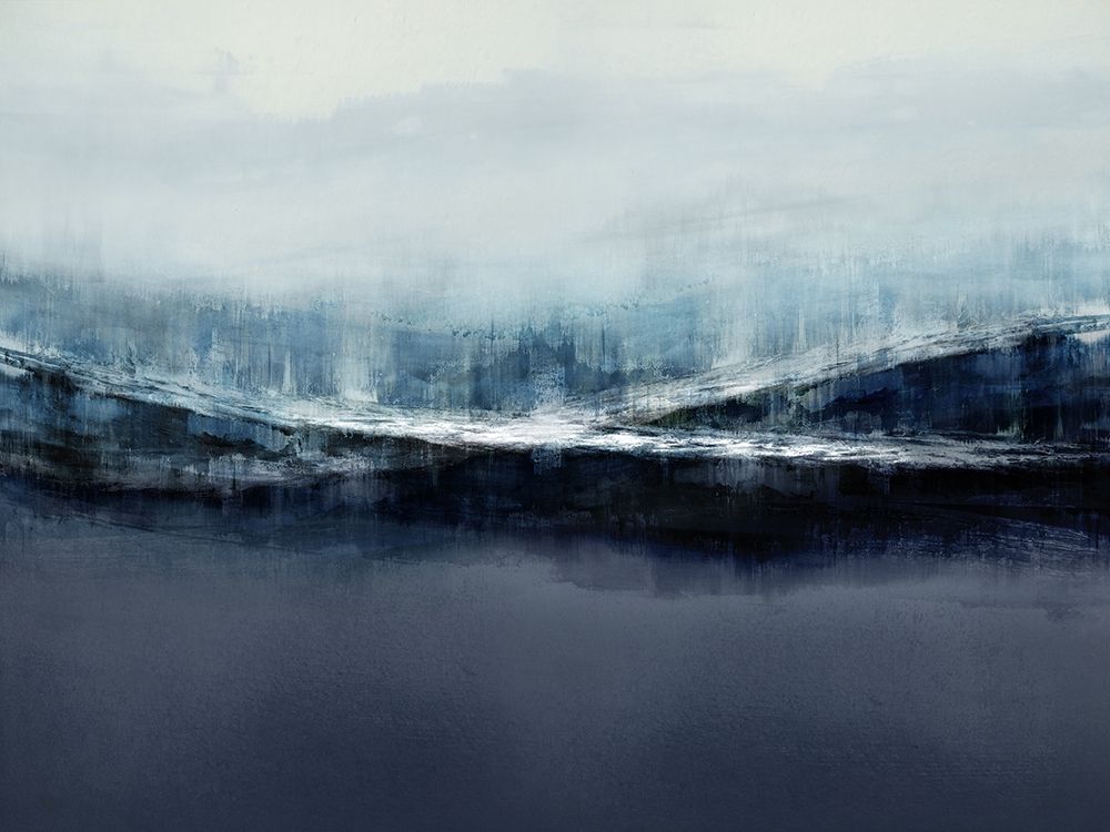 Ascending Blue art print by Jake Messina for $57.95 CAD