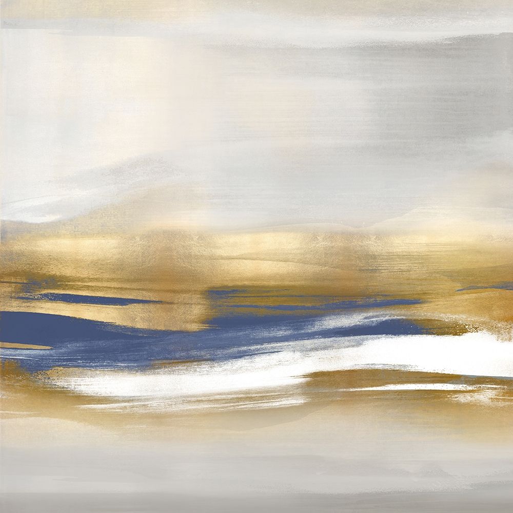 Gold Rush Blue II art print by Jake Messina for $57.95 CAD