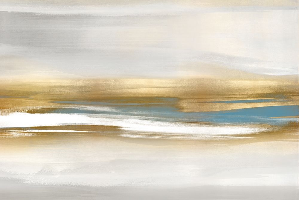 Highlight Gold and Teal I art print by Jake Messina for $57.95 CAD