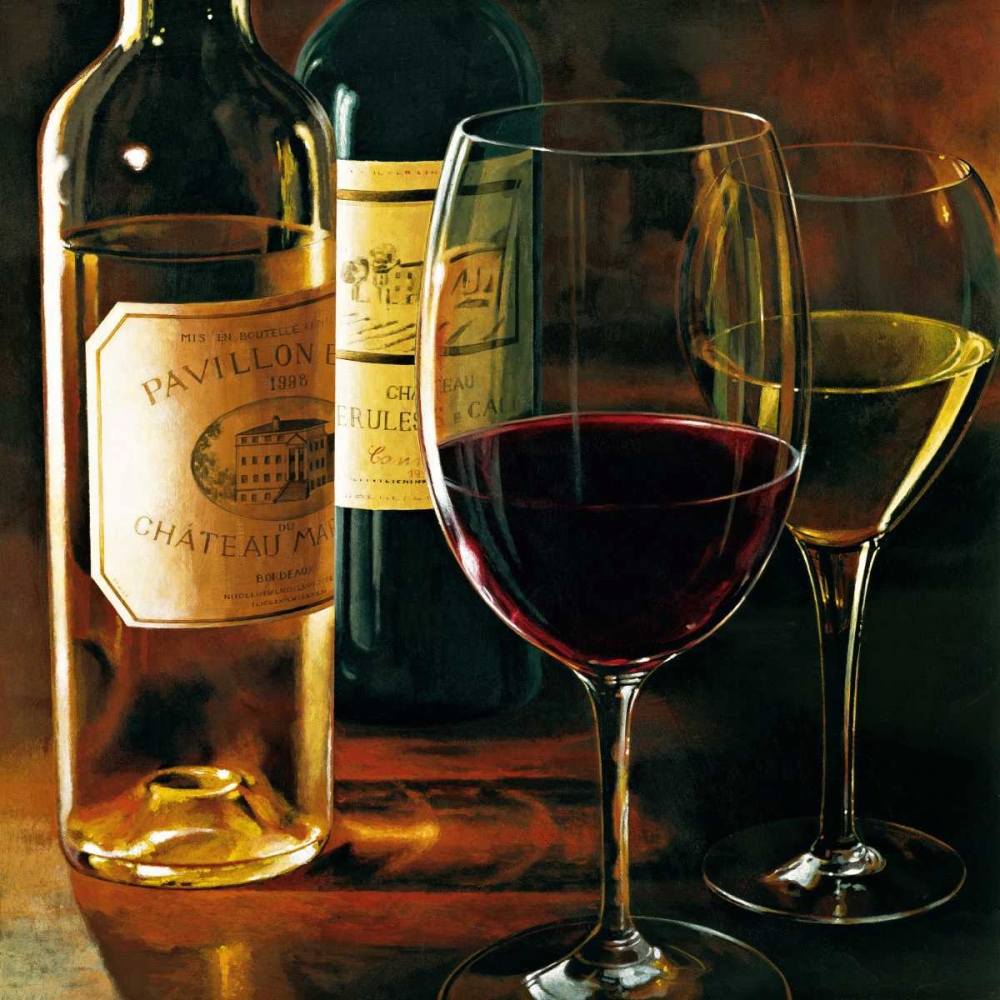 Rouge et Blanc art print by Stefano Ferreri for $57.95 CAD