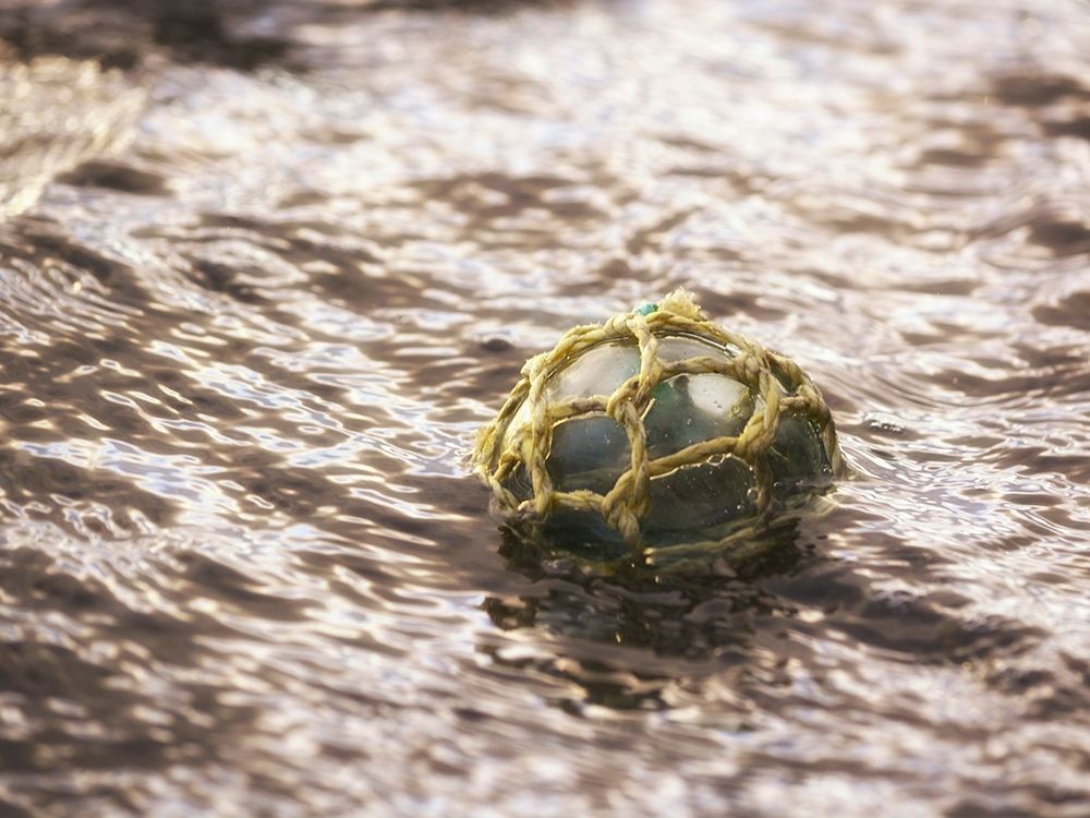 Vintage glass float art print by Savanah Plank for $57.95 CAD