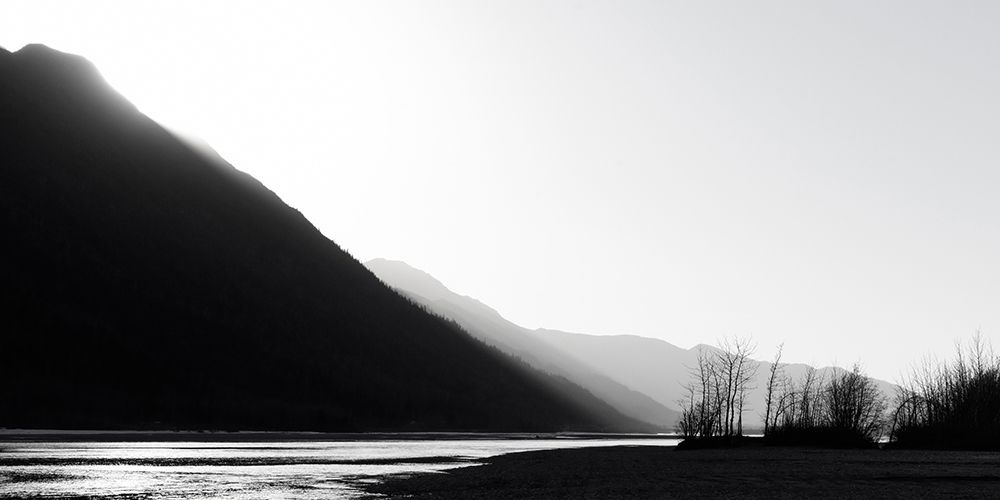 BandW glacial river art print by Savanah Plank for $57.95 CAD