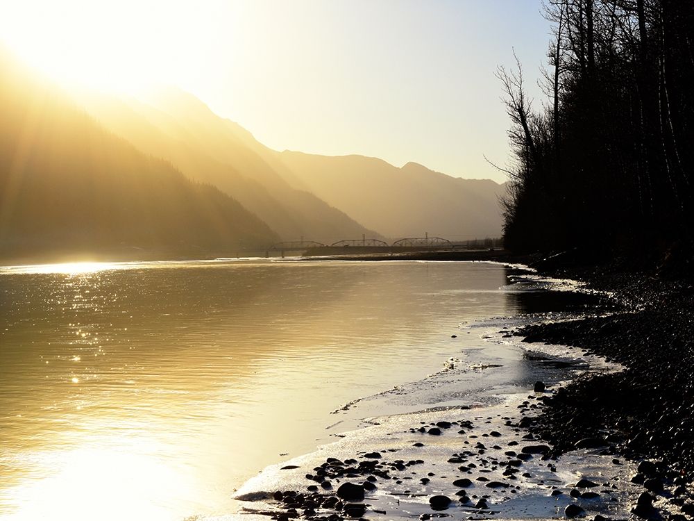 Knik River art print by Savanah Plank for $57.95 CAD