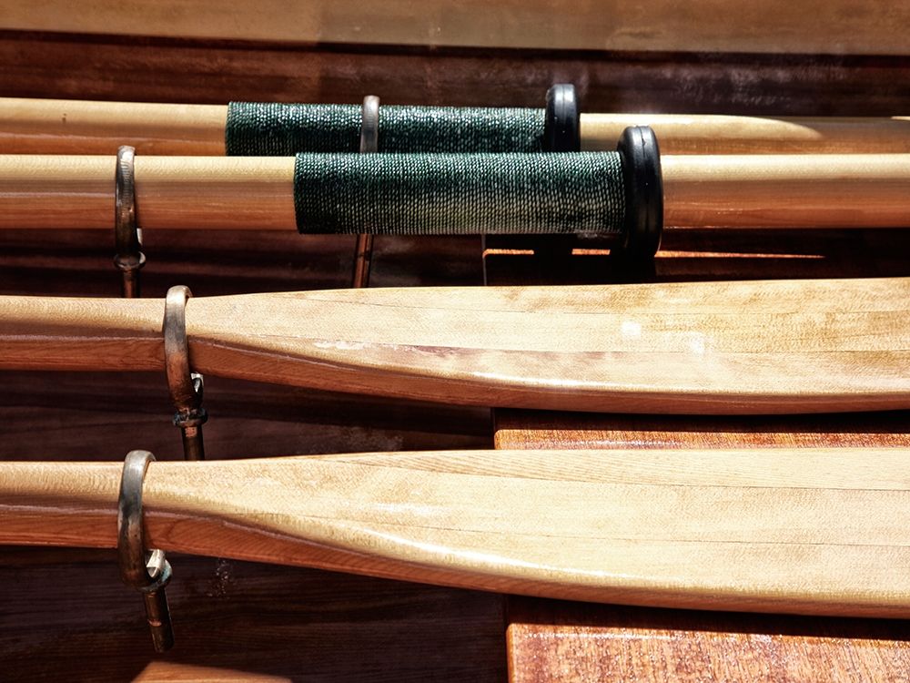 Wooden Oars art print by Savanah Plank for $57.95 CAD
