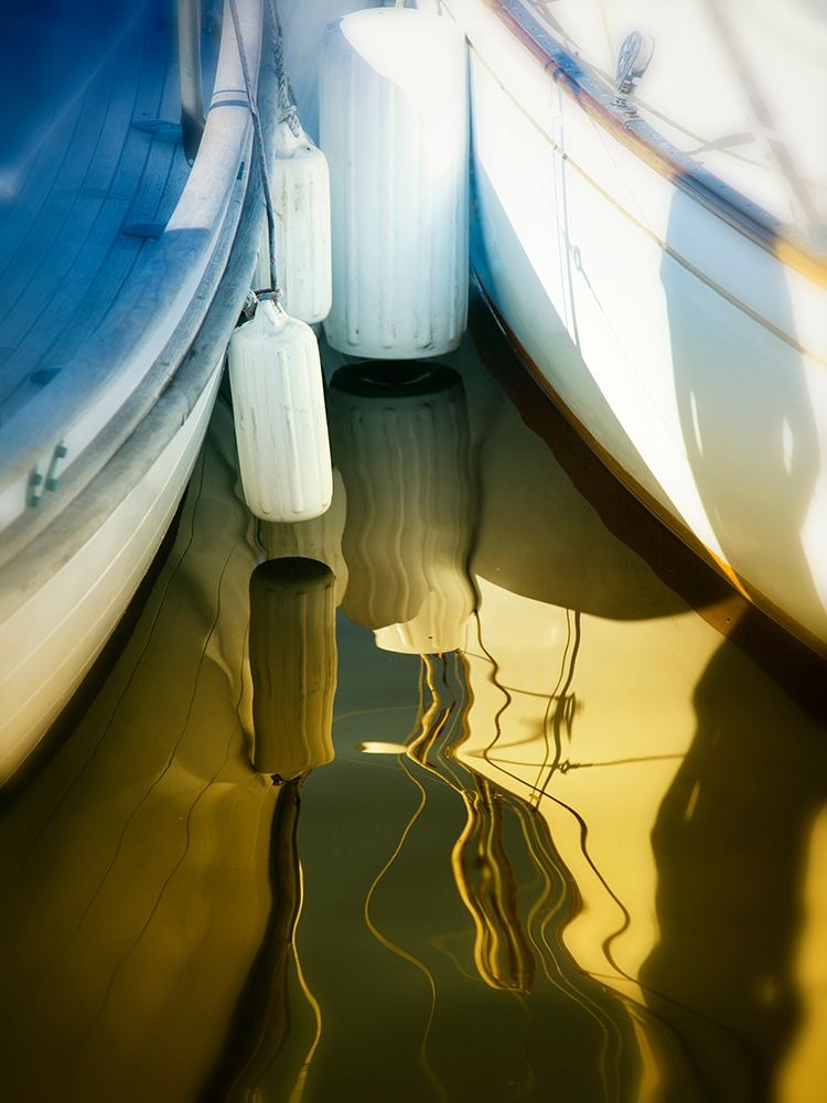 Sailboat summertime harbor art print by Savanah Plank for $57.95 CAD