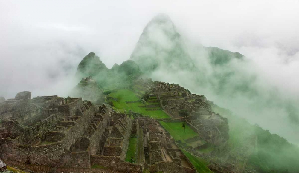 Machu Picchu Mist art print by Scott Bennion for $57.95 CAD