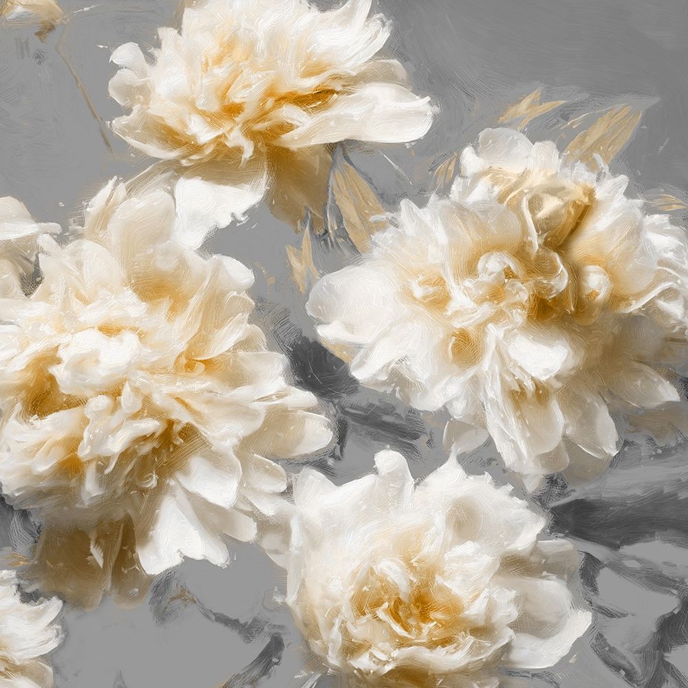 Peonies Yellow I art print by Shawna Sullivan for $57.95 CAD