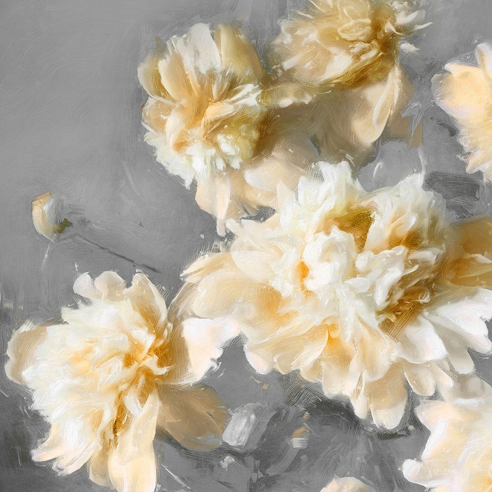 Peonies Yellow II art print by Shawna Sullivan for $57.95 CAD