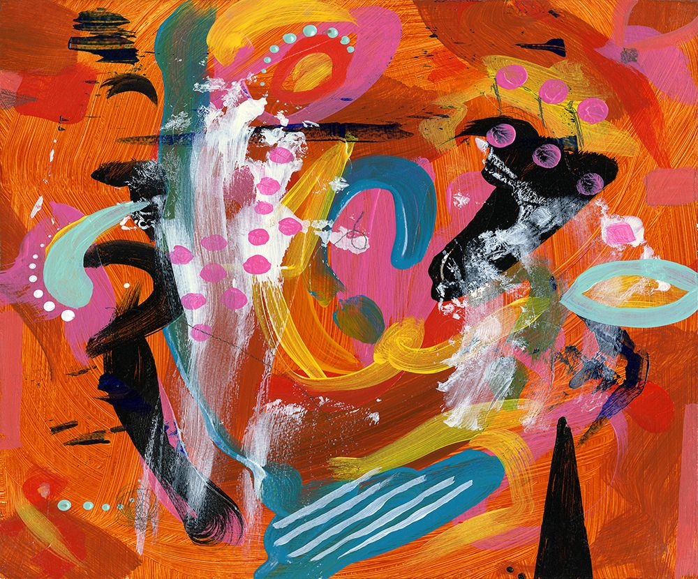 Jazz Funk art print by Diane Stevenett for $57.95 CAD