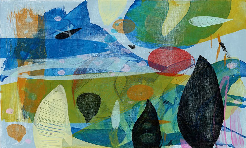 Under the Red Sun art print by Diane Stevenett for $57.95 CAD