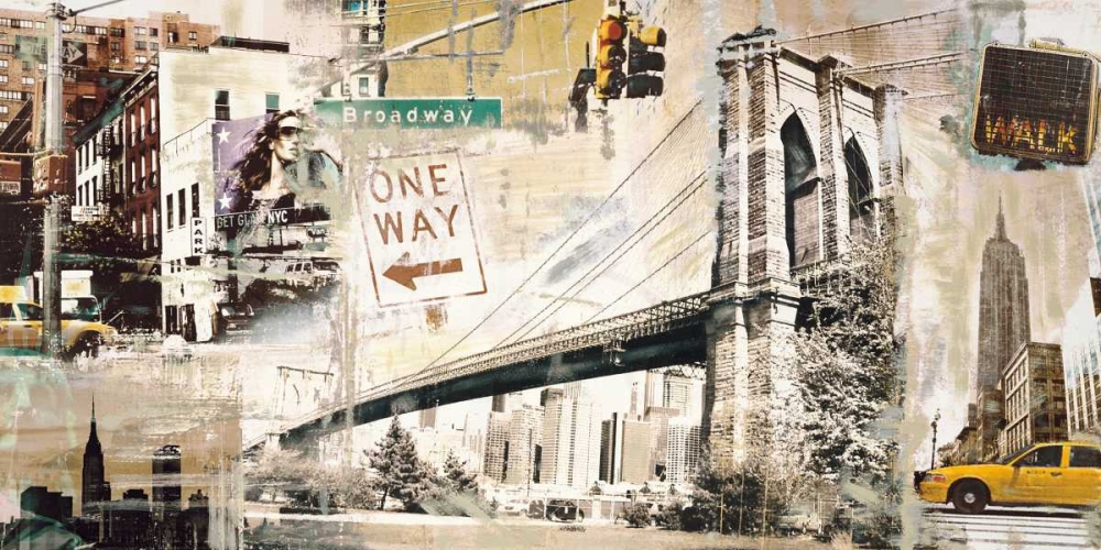 Manhattan art print by Tyler Burke for $57.95 CAD