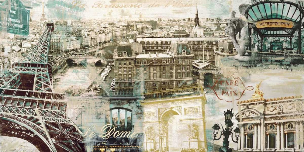 Paris art print by Tyler Burke for $57.95 CAD