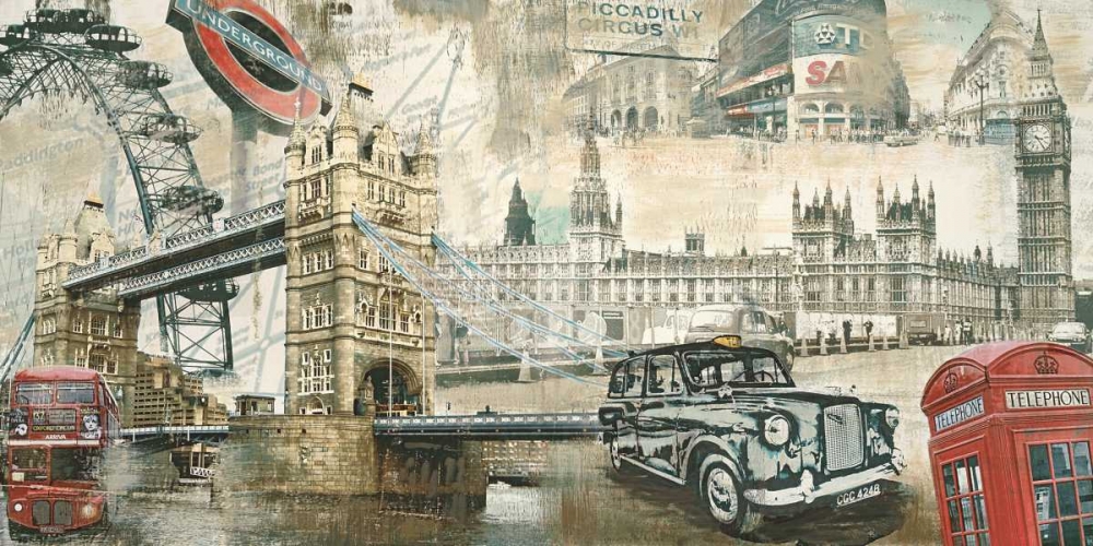 London art print by Tyler Burke for $57.95 CAD