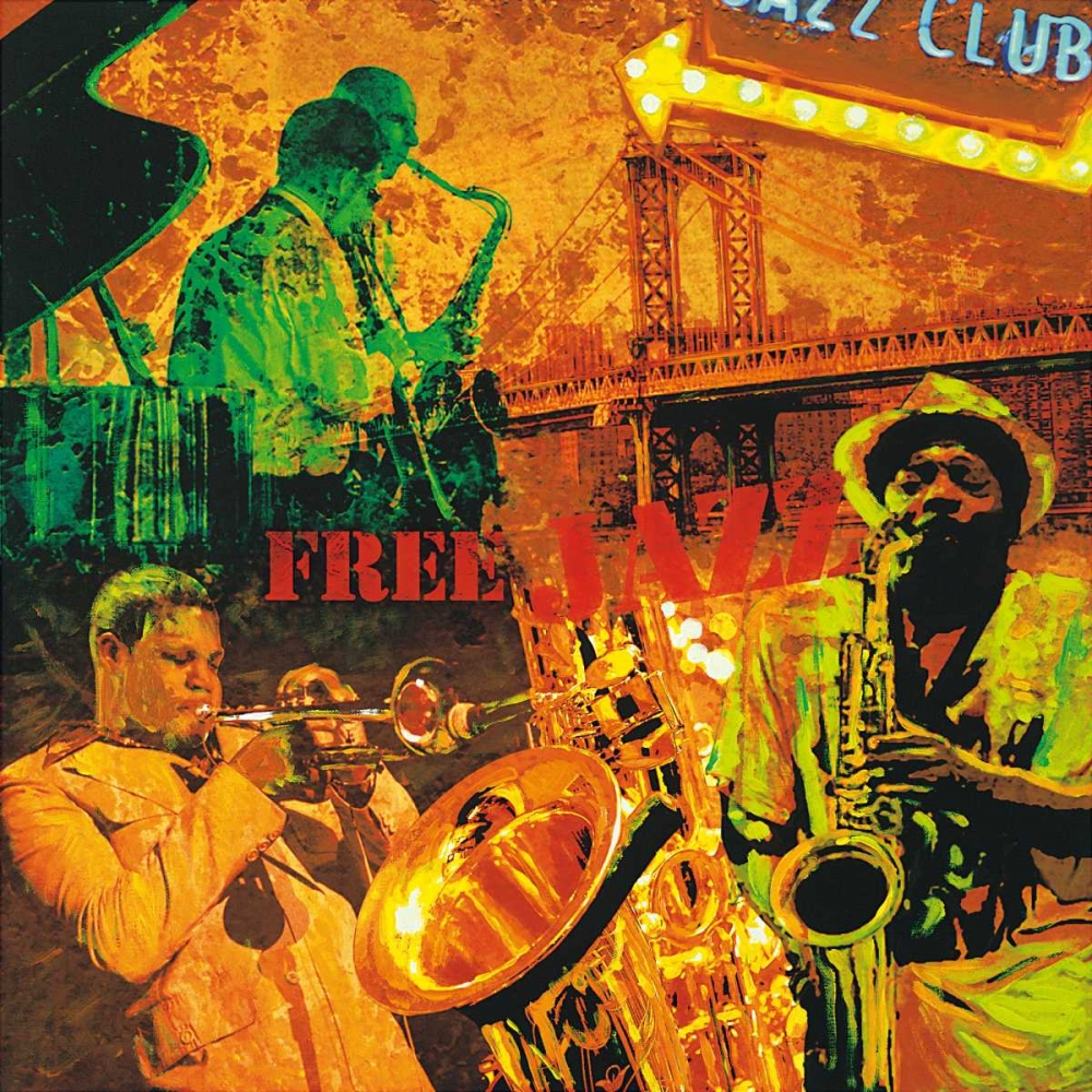 Free Jazz art print by Tyler Burke for $57.95 CAD