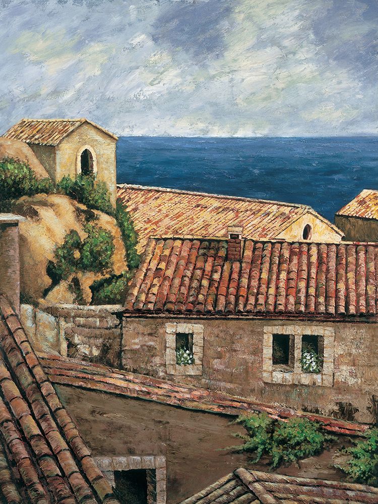 Coastal Village II art print by Thomas Young for $57.95 CAD