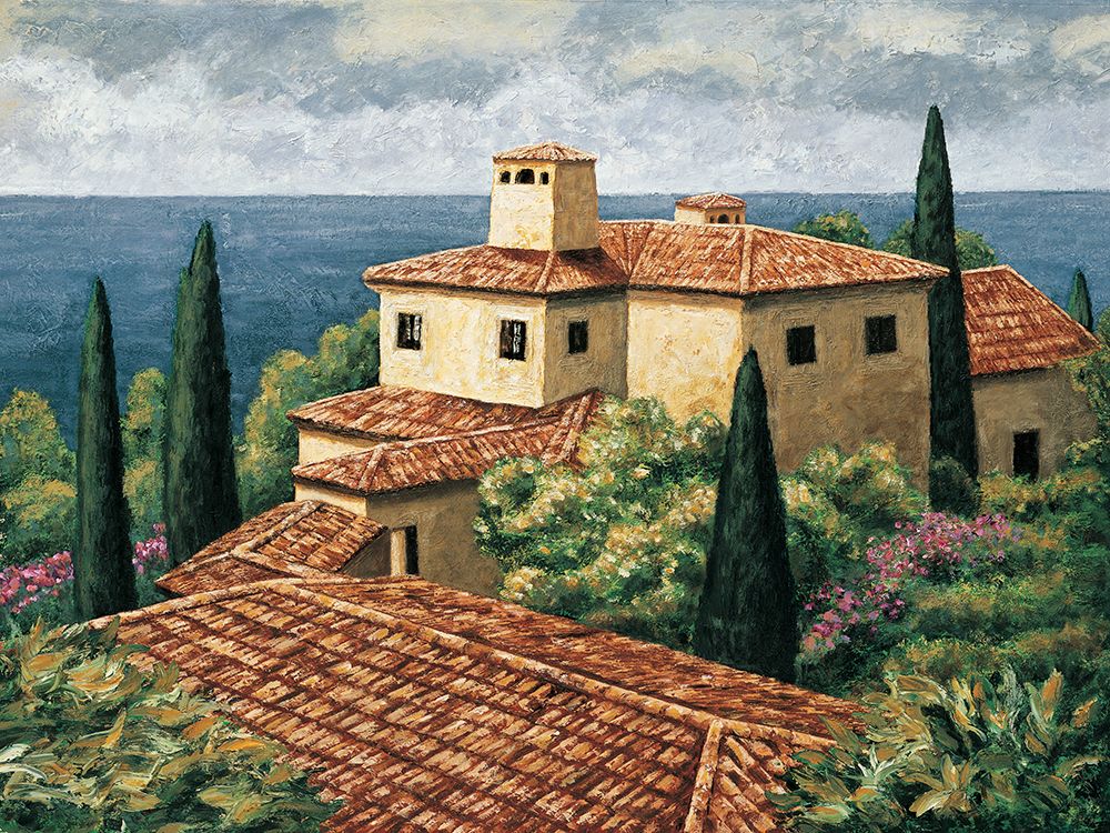 Del Mar Villa art print by Thomas Young for $57.95 CAD