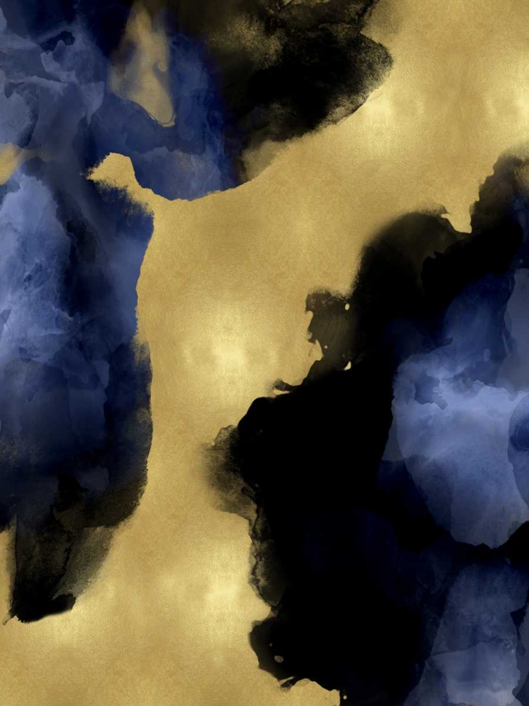 Midnight Gold I art print by Lauren Mitchell for $57.95 CAD