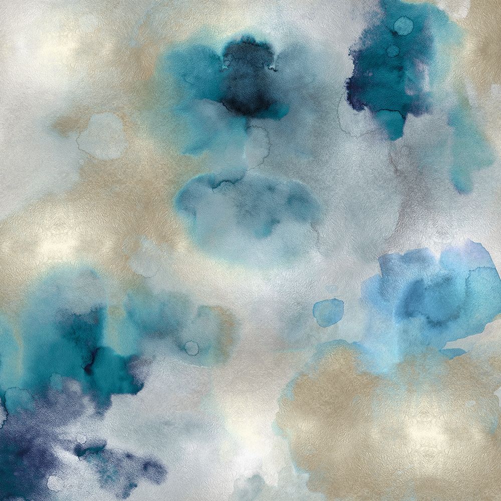 Aqua Movement II art print by Lauren Mitchell for $57.95 CAD