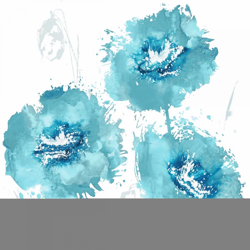 Flower Burst in Mandarin I art print by Vanessa Austin for $57.95 CAD