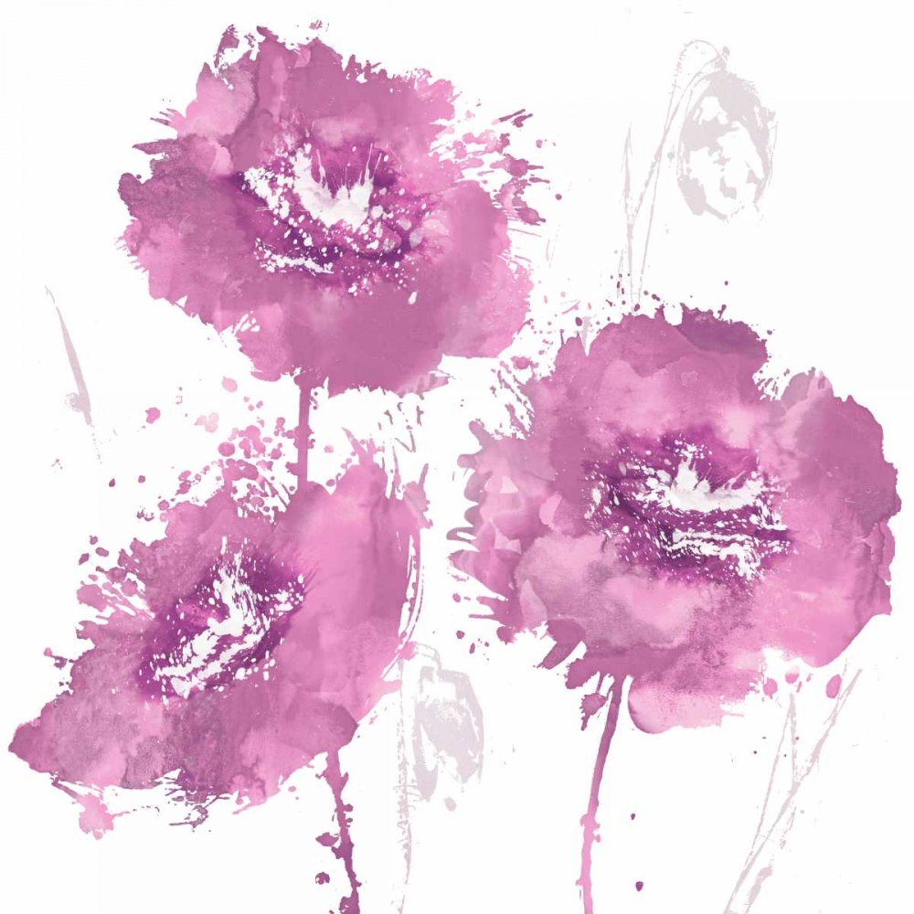 Flower Burst in Amber I art print by Vanessa Austin for $57.95 CAD