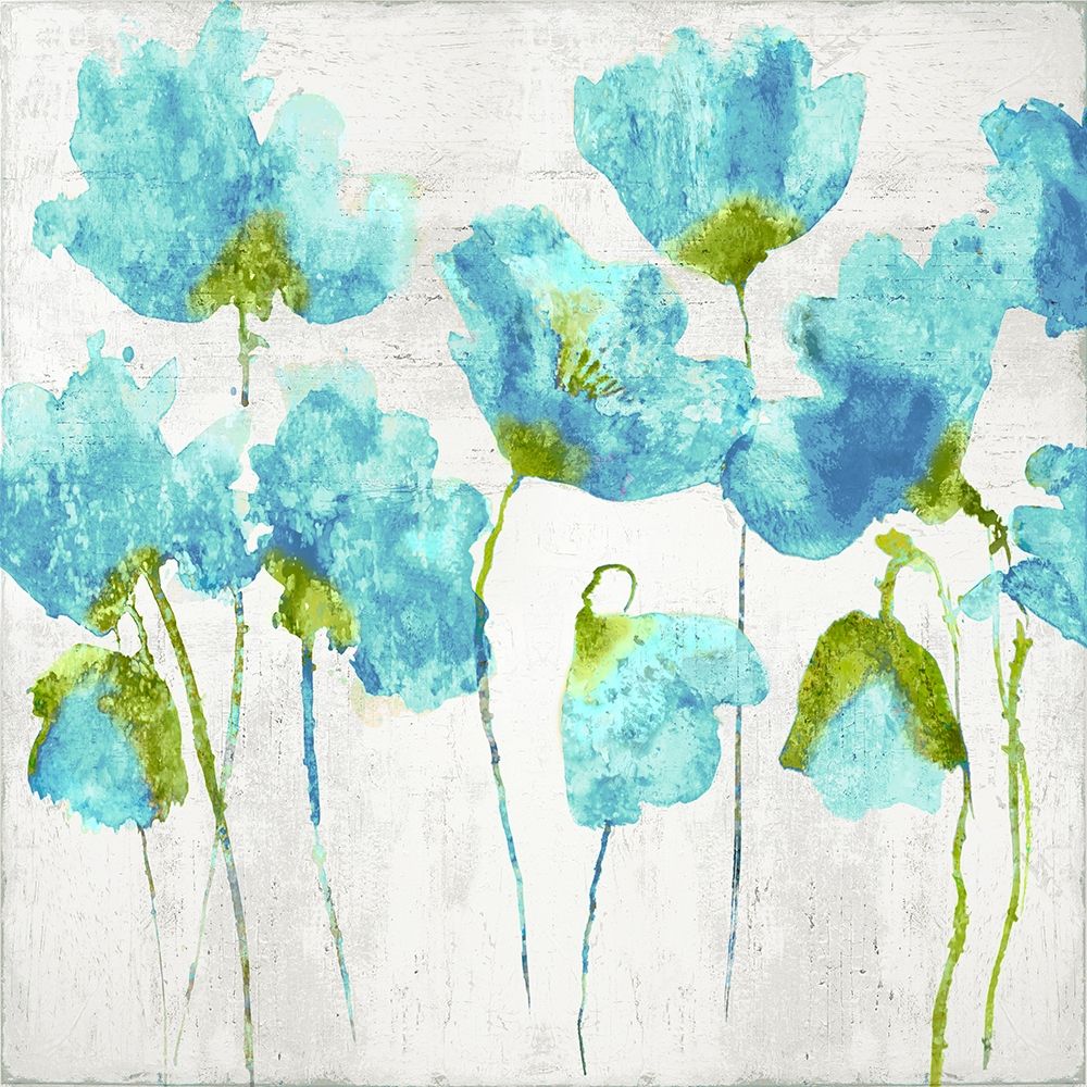 Aqua Friends I art print by Vanessa Austin for $57.95 CAD