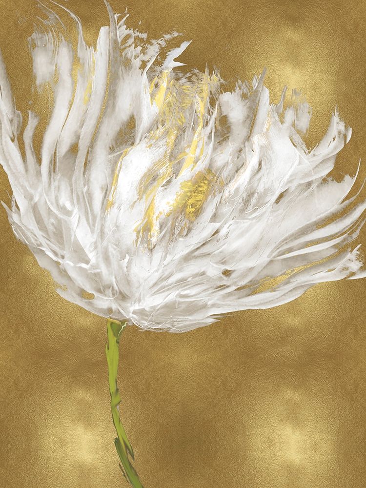 Tulips on Gold I art print by Vanessa Austin for $57.95 CAD