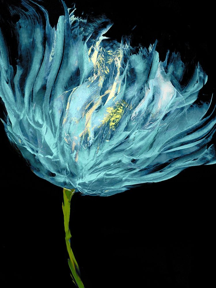Aqua Tulips I art print by Vanessa Austin for $57.95 CAD