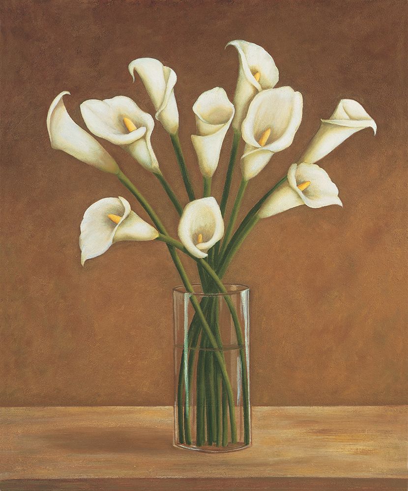 Callas dans un vase art print by Virginia Huntington for $57.95 CAD
