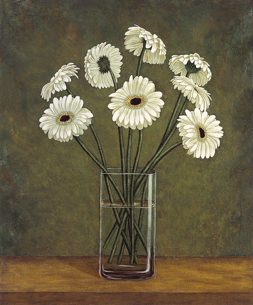 Vase de marguerite art print by Virginia Huntington for $57.95 CAD