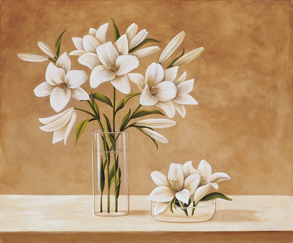 Les Liles Blanches art print by Virginia Huntington for $57.95 CAD