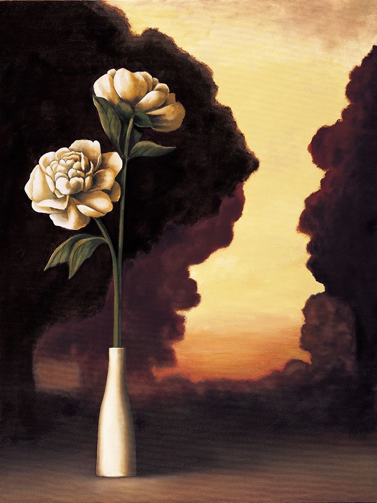 Floral Sunrise I art print by Virginia Huntington for $57.95 CAD