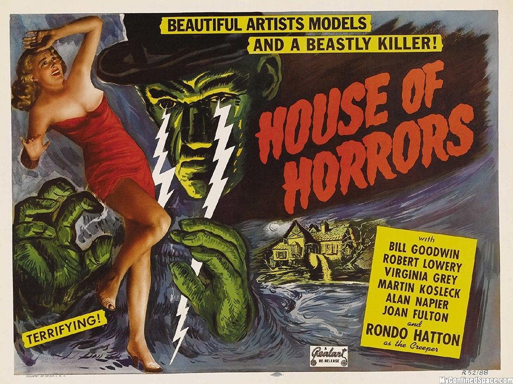 House Of Horror art print by Anonymous for $57.95 CAD