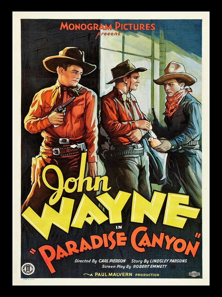 John Wayne Paradise Canyon art print by Anonymous for $57.95 CAD