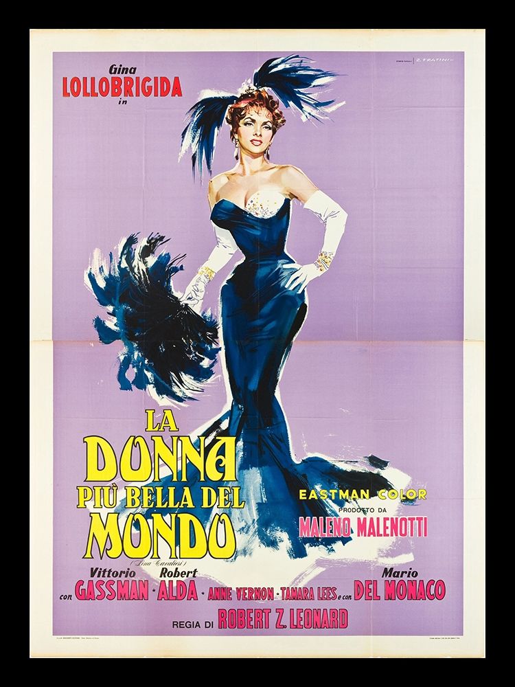 La Donna Piu Bella Del Mondo art print by Anonymous for $57.95 CAD
