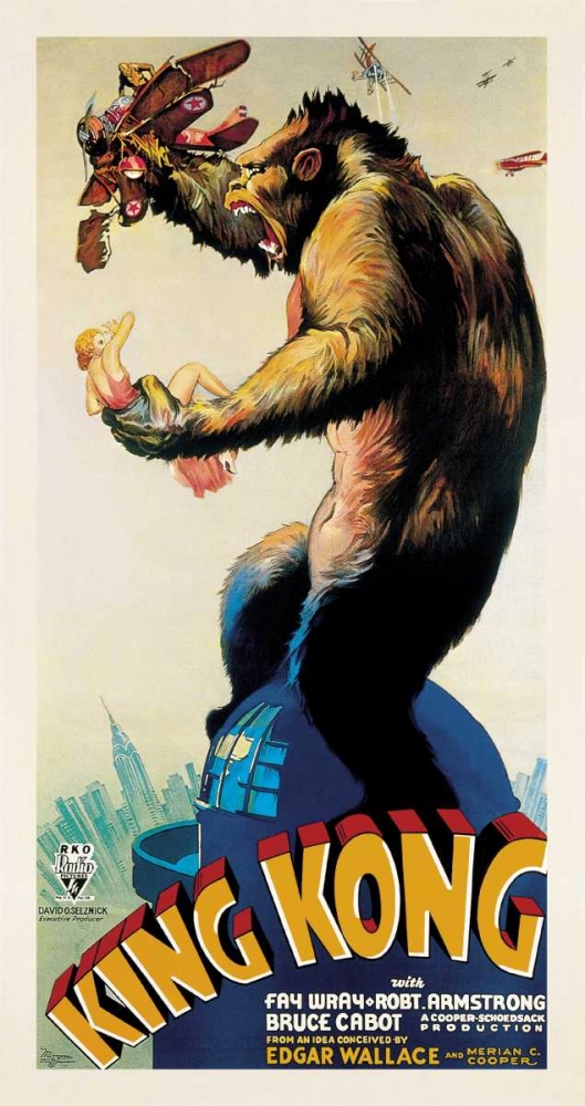 King Kong-1933 art print by Anonymous for $57.95 CAD
