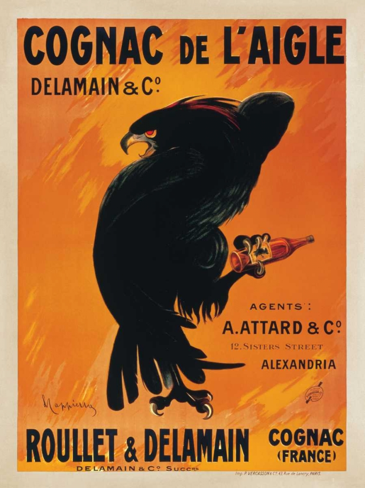 Cognac de l Aigle art print by Leonetto Cappiello for $57.95 CAD