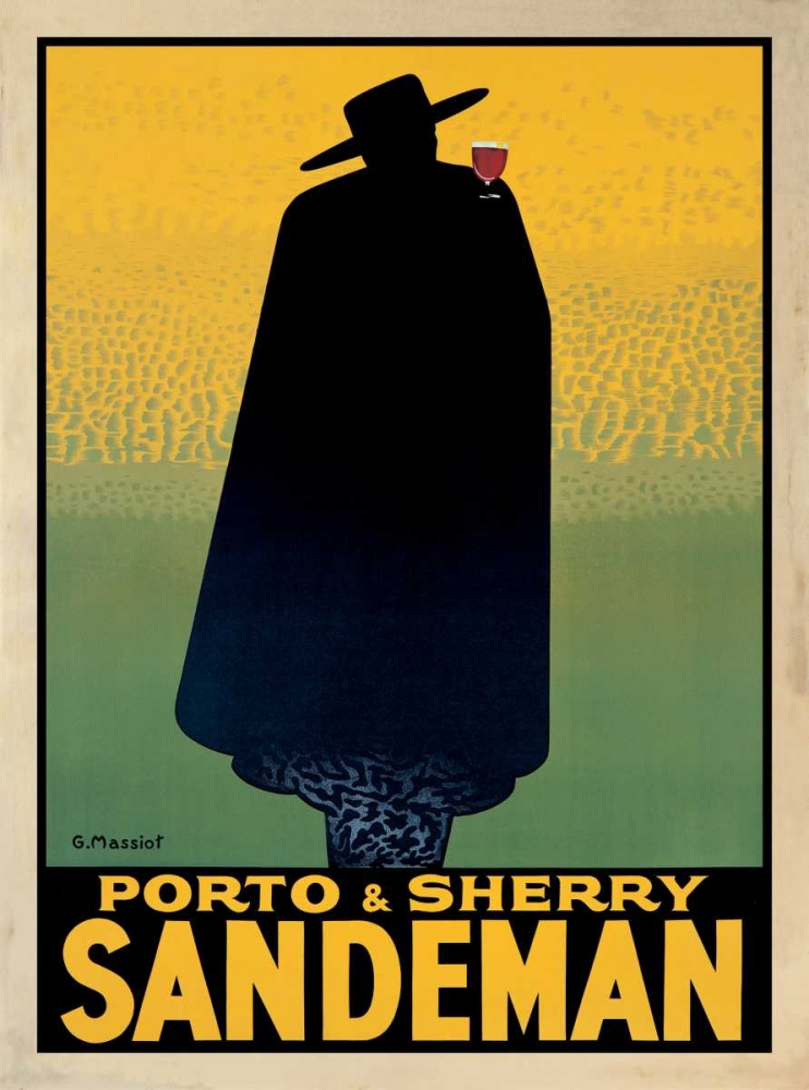Porto and Sherry Sandeman art print by Georges Massiot for $57.95 CAD