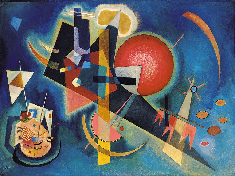 Im Blau art print by Wassily Kandinsky for $57.95 CAD